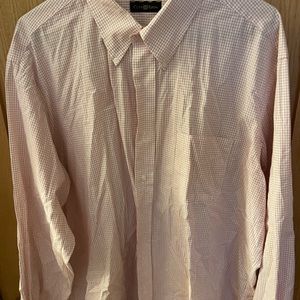 Lot of three club room button long sleeved dress shirts